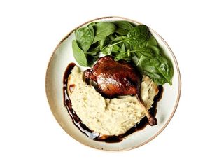 Качина ніжка з трюфельним пюре (390g)