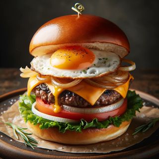 Hamburguesa De Terner laDe Huevo