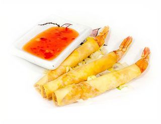 Involtino di gamberi