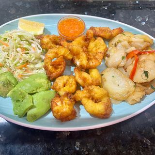 Plato de Camarones a la Minuta