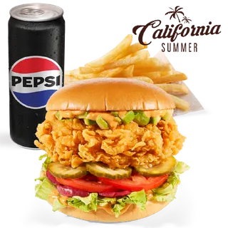 California Burger Meni