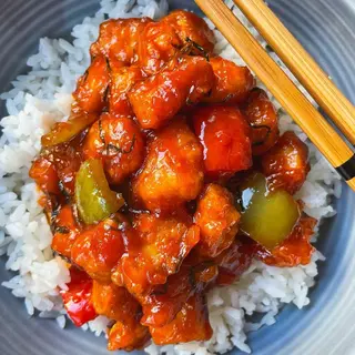 Pollo Con Guindillas