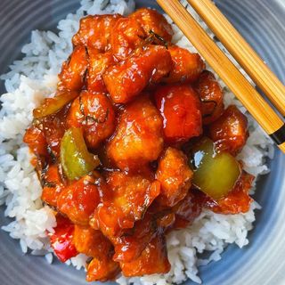 Pollo Con Guindillas