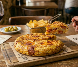 Tortilla Con Chorizo