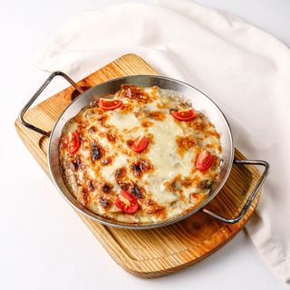 Бефстроганов с картофельным пюре