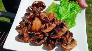 Печериці гриль