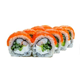 Філадельфія з лососем та креветкою