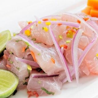 Ceviche peixe branco 