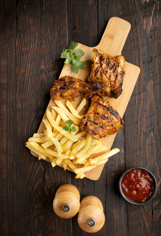 3 Pieces Sweet chilli garlic with chipo