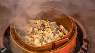 Smoke Wagyu Gyozas 