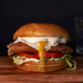 Dirty Burger Clásica de Pollo