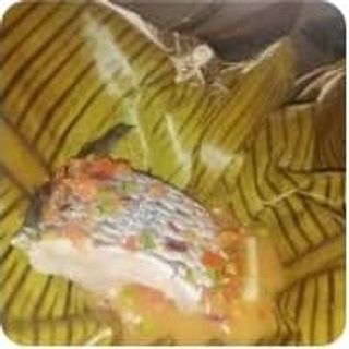 All food with fresh fish luwombo 