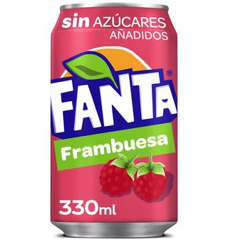 Fanta Frambuesa lata 330ml.