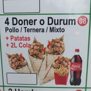 4 Doner O Durum