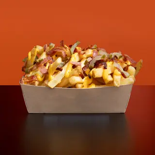 Cheddar crunchy fries