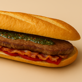 Pepito Con Salsa Chimichurri