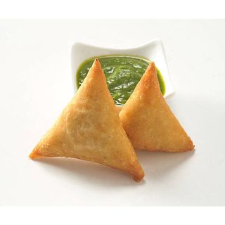 Apair Of Veg Samosas