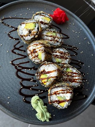 Сокай темпура ролл/ Sokai tempura roll