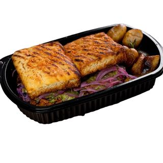 Sandwich de Cochinita Pibil y Aguacate