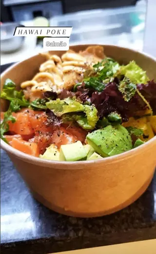 Poke salmão 