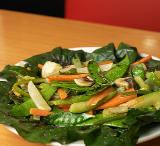 Verduras de mercado a la plancha