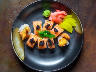 Рейнбоу рак с мека черупка (250гр.)