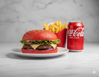 Menú Red Burger