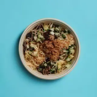 Pokè bowl pork