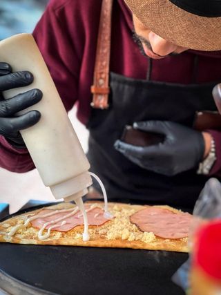 Crêpe Fromage Charcuterie