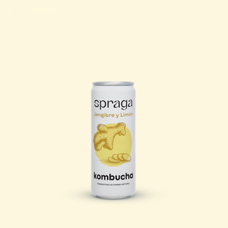 Kombucha jengibre y limón