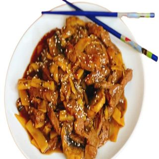 62 Ternera Bambú Y Seta