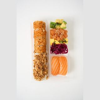 Bento Spicy Crunch Salmone