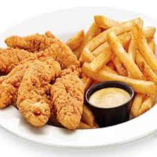 Menú Finger de Pollo ( 4 Uds)