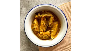PIEROGI  gyoza z nadzieniem z kurczaka i grzybów mun