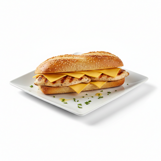 Bocadillo de pechuga de pollo