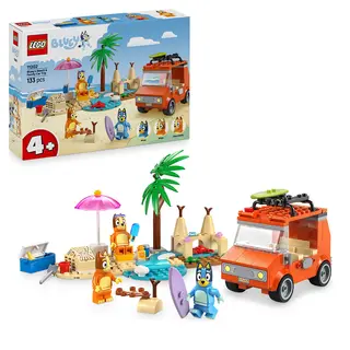 Calatoria familiei lui Blue cu masina la plaja - 11202