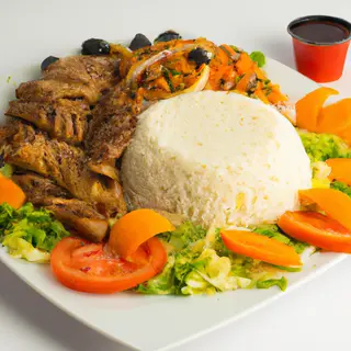 Kebab & arroz