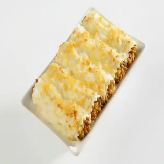 canelones de carne con cebolla caramelizada