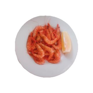 Gambas cocida