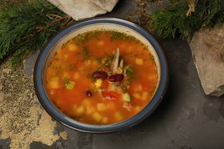 Минестроне с нутом