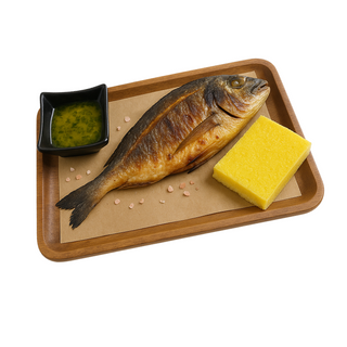 DORADA REGALA LA JAR CU MAMALIGA SI SOS DE UNT CU LAMAIE