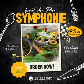 Plat Symphonie fruit de mer pour 2 personnes