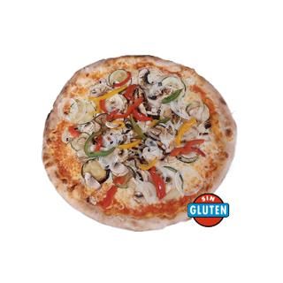 PIZZA VEGETARIANA SIN GLUTEN
