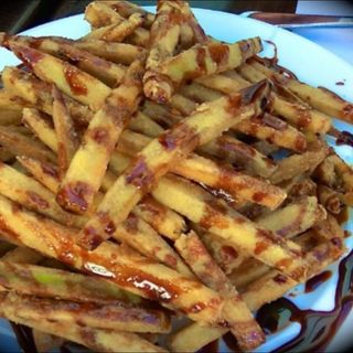 18. Berenjena con miel