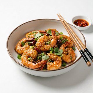 Entrantes De Gambas Estilo Chino