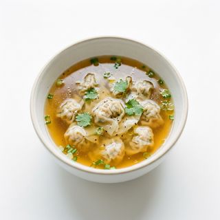 Sopa de empanadillas
