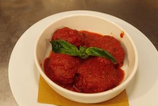 Polpette di verdure al pomodoro integrale