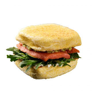 Інгліш мафін з лососем (180г)