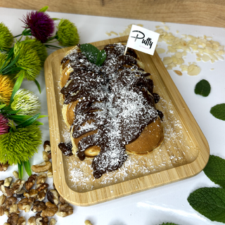 10 мини палачинки с Черен шоколад и кокос