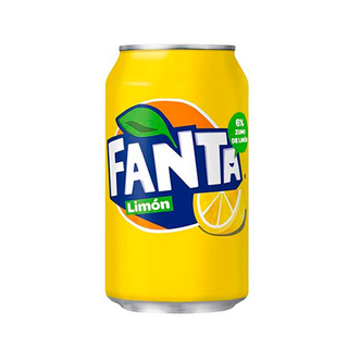 Fanta Limón lata 330ml.